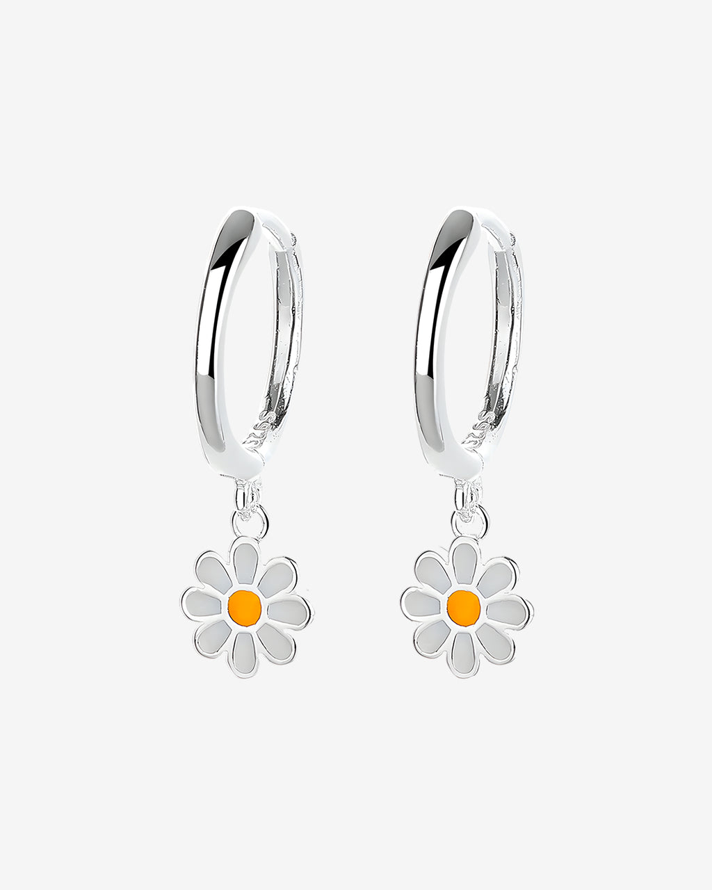 Brincos Mini Margaridas Prata 925