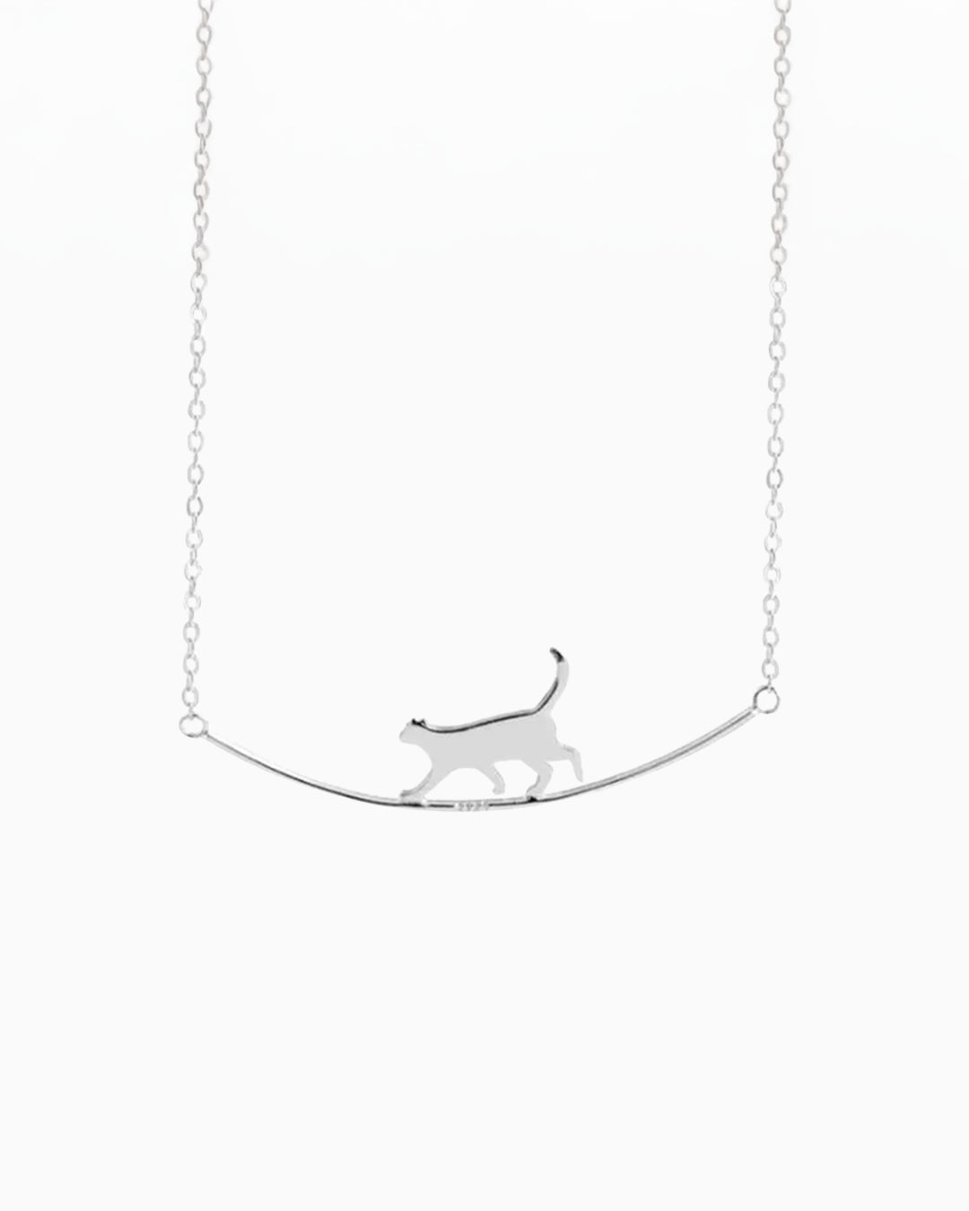 Colar Gatinho em Prata 925