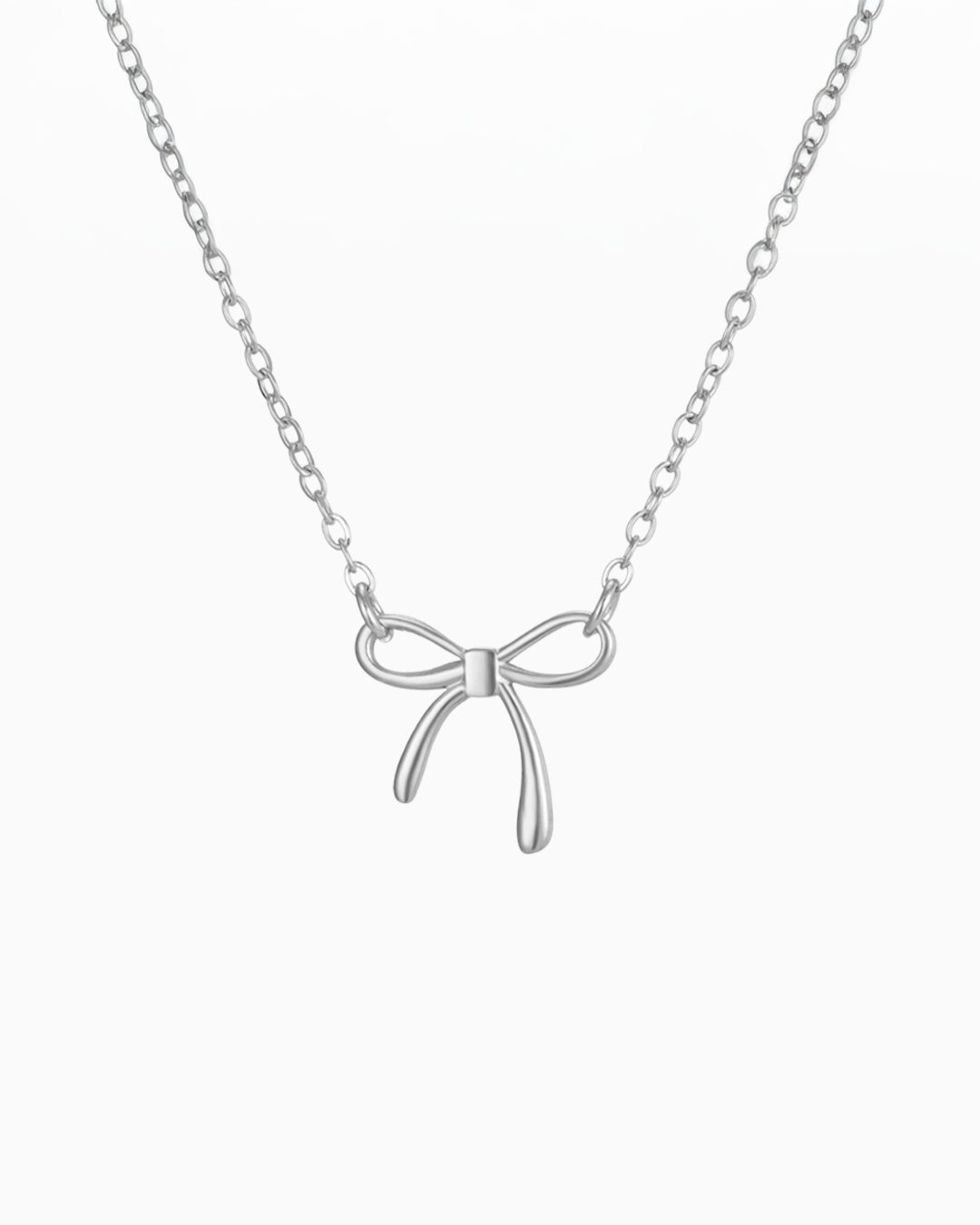 Colar Laço do Amor em Prata 925