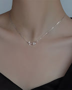 Colar Gaviare Pingente Rosa em Prata 925