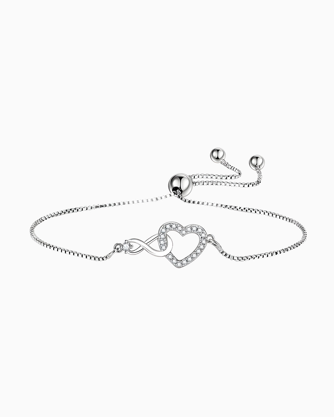 Pulseira Amor Infinito em Prata 925