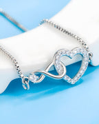Pulseira Amor Infinito em Prata 925