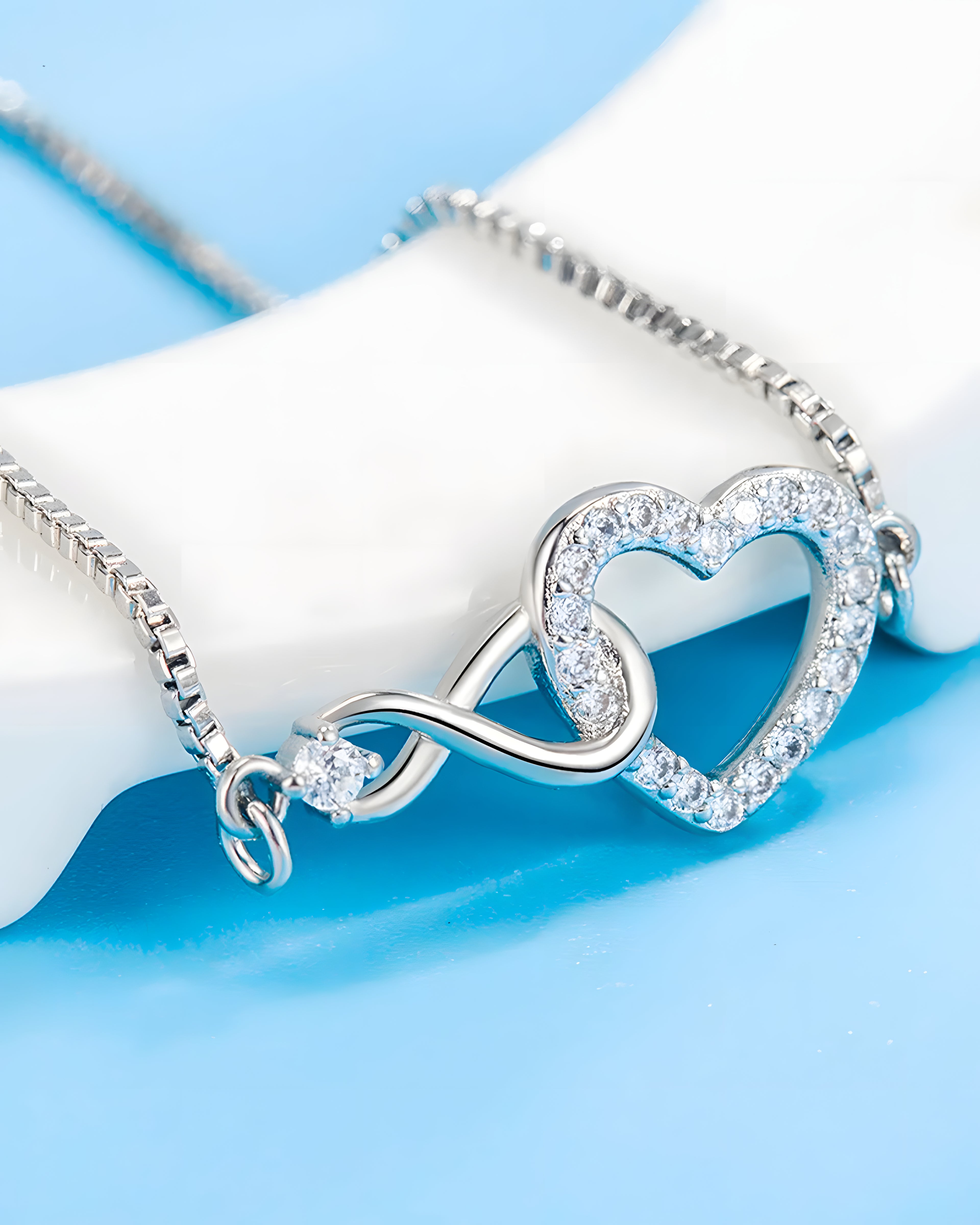 Pulseira Amor Infinito em Prata 925