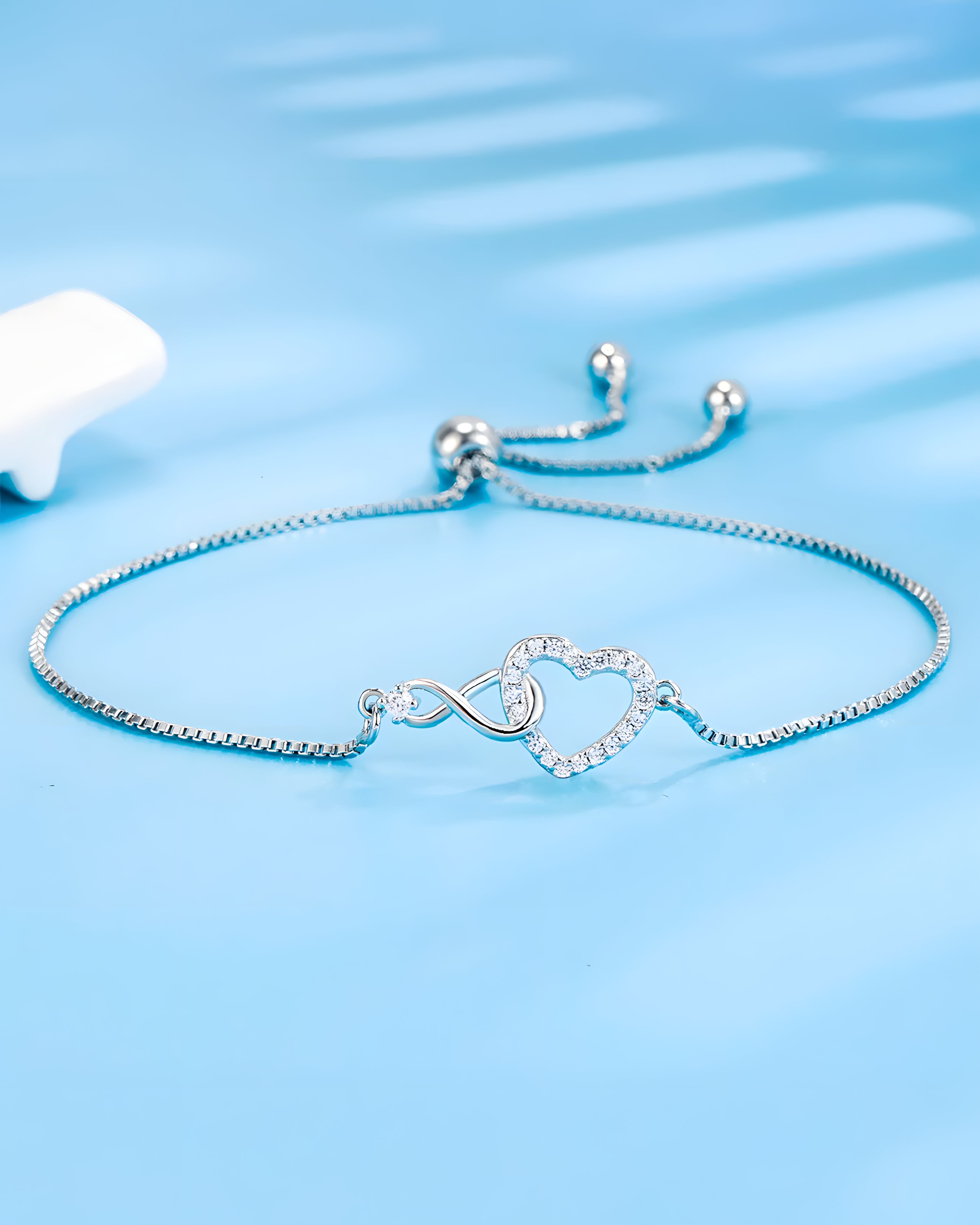 Pulseira Amor Infinito em Prata 925