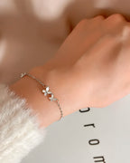 Pulseira Borboletas em Prata 925