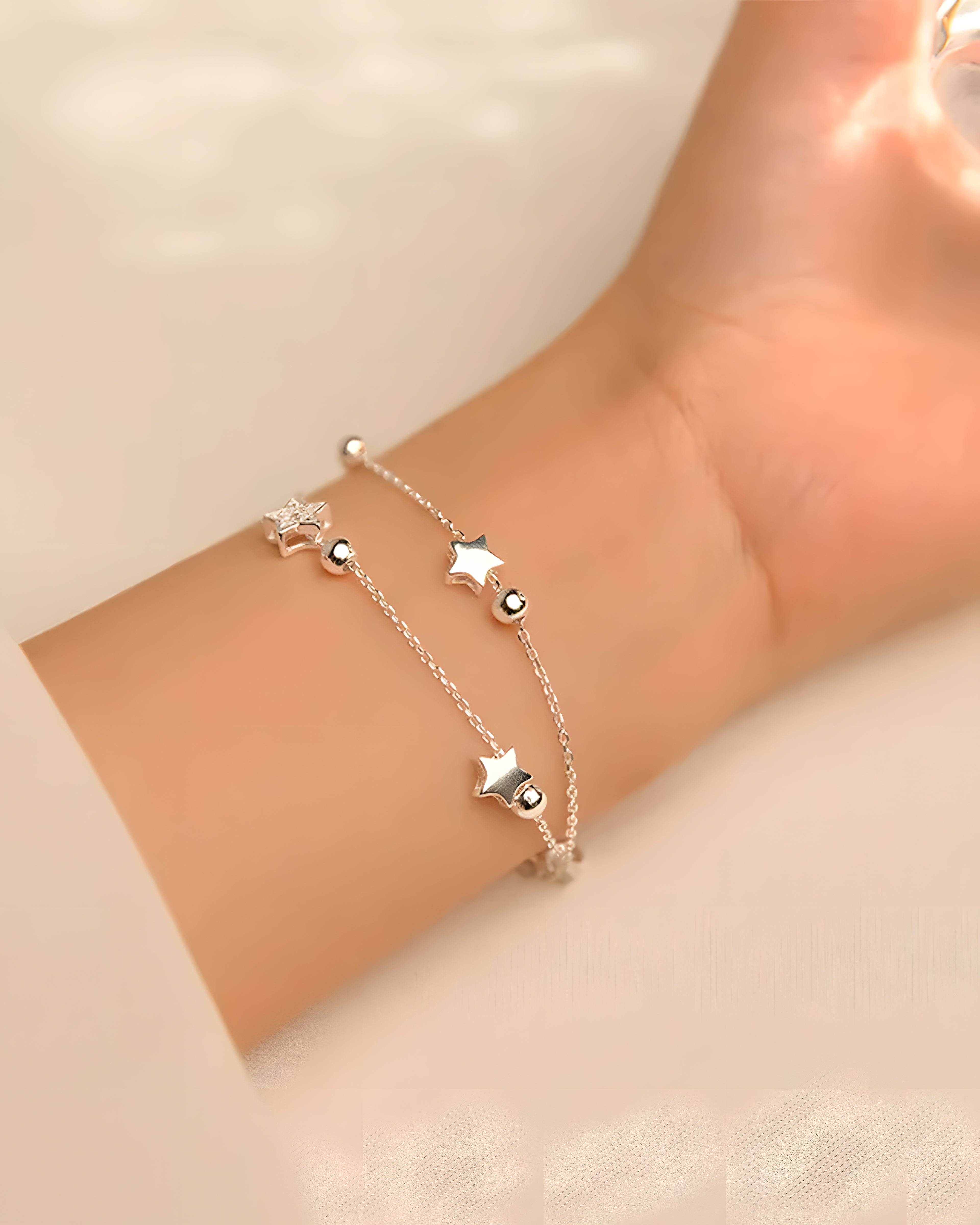 Pulseira Estrelas em Prata 925