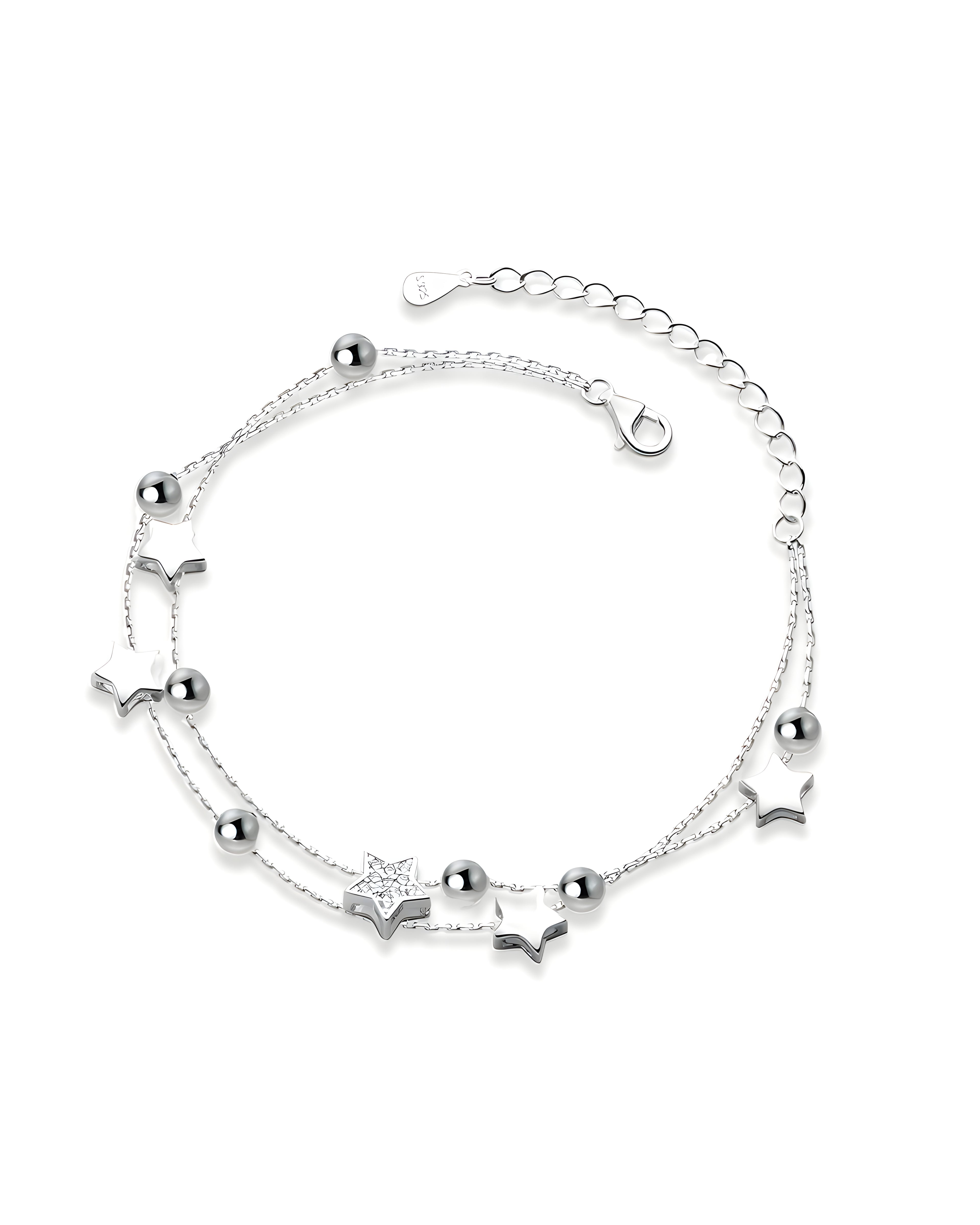 Pulseira Estrelas em Prata 925